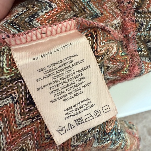 Anthropologie Maeve Chevron Knit dress - Picture 8 of 9